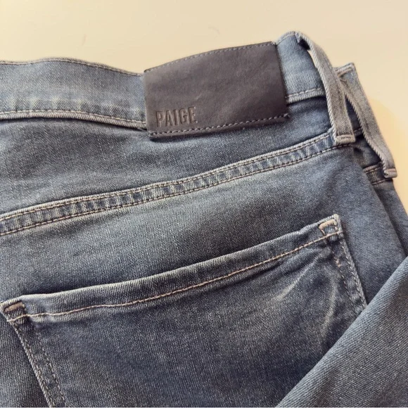 Paige Lennox men Jeans Gray-blue  Slim Fit Stretch Sz 31 - Picture 4 of 11